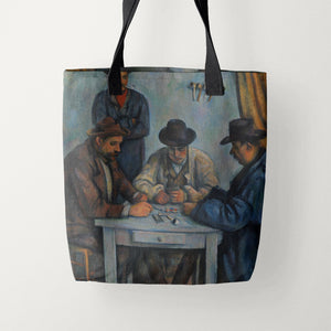 Tote Bags Paul Cezanne The Card Players