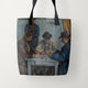 Tote Bags Paul Cezanne The Card Players