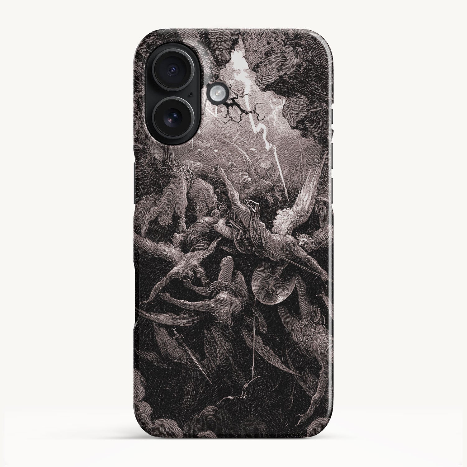 Paradise Lost, Book VI by Gustave Dore - iPhone Cases | ArtPointOne