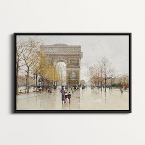 The Arc de Triomphe