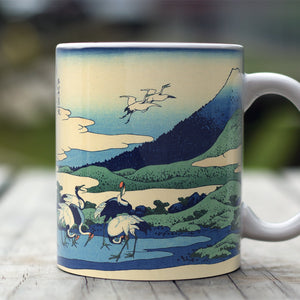 Ceramic Mugs Hokusai Umezawa in Sagami province