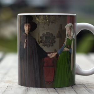 Ceramic Mugs Jan van Eyck The Arnolfini Portrait