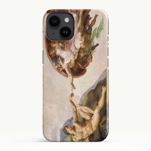 The Creation of Adam by Michelangelo iPhone Cases ArtPointOne