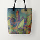 Tote Bags Paul Signac The Clocktower at Saint Tropez