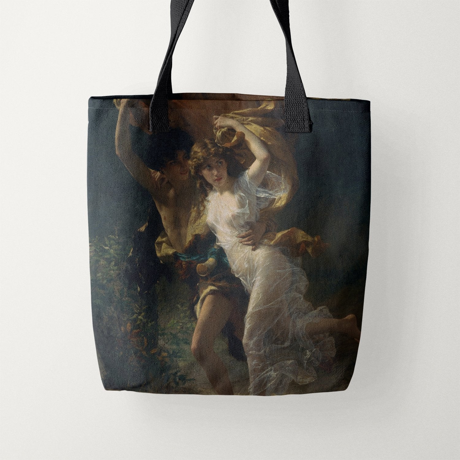 The Storm by Pierre Auguste Cot Renaissance Art Tote Bag for Sale