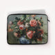 Laptop Sleeves Pierre-Auguste Renoir Vase of Roses