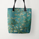 Tote Bags Vincent van Gogh Blossoming Almond Tree